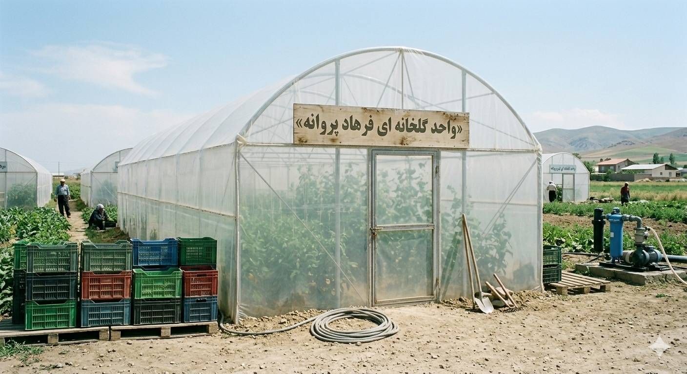 لوگوی گلخانه پروانه