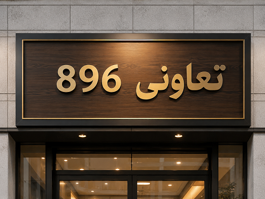 لوگوی تعاونی 896 قالب سازی خرم اباد